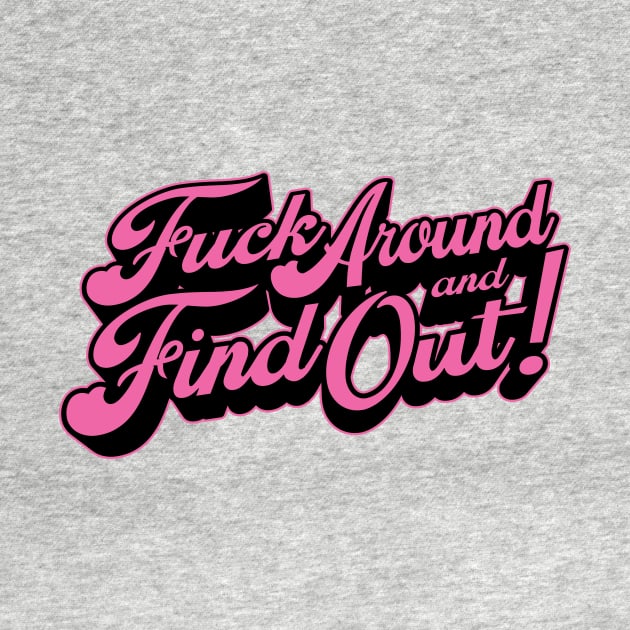 Fuck Around & Find Out! - Pink Palette by SOURTOOF CREATIVE